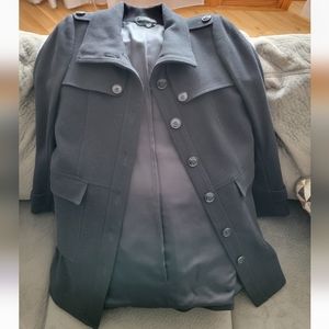 Liu Jo Black Coat italian sz 44